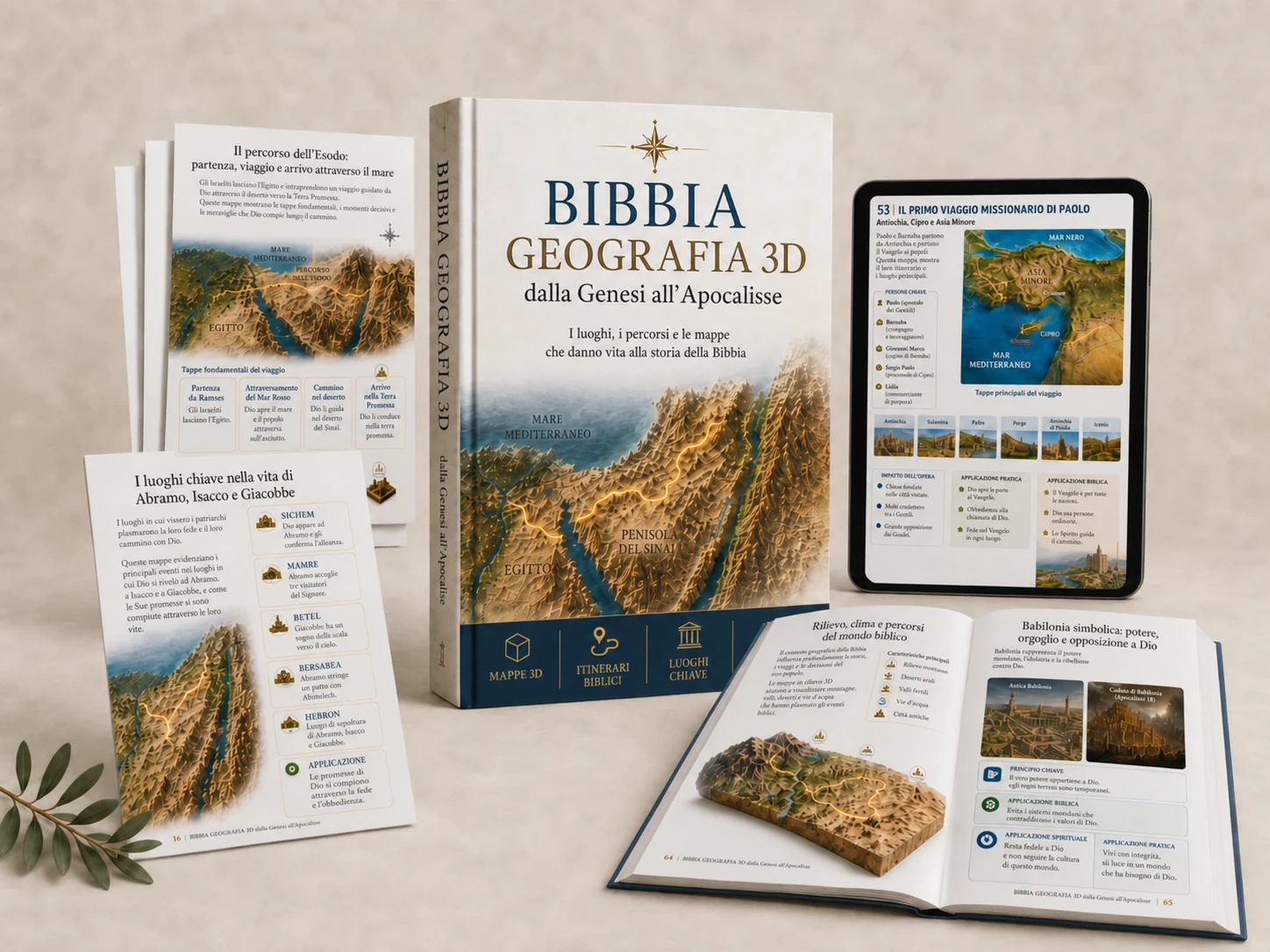 Geografia Biblica 3D — dalla Genesi all’Apocalisse