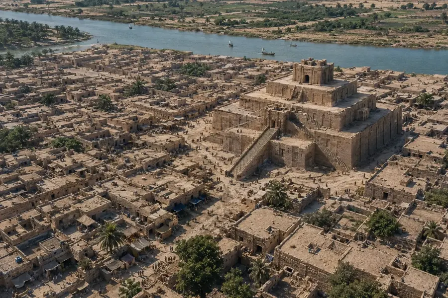 Ricostruzione 3D di un’antica città biblica